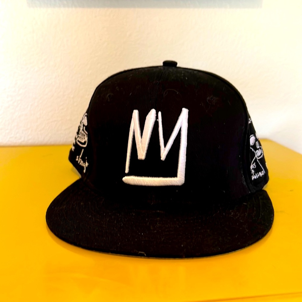 NYC New York DNINE Reserve Basquiat snap back hat RARE